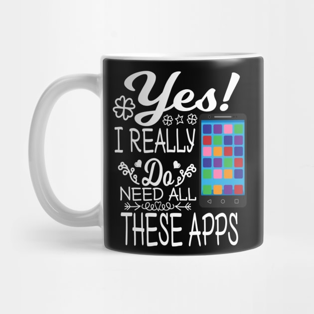 Yes I really do need all these APPs by Oopsie Daisy!